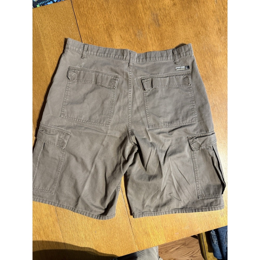 Vintage Levi's L2 Cargo Shorts Mens Size 38x12 Khaki Baggy Loose Fit 1999 Y2K‎ - Picture 11 of 14
